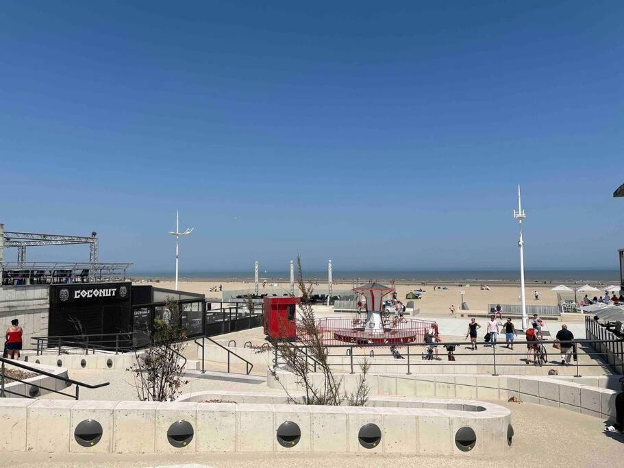 Malo, Duplex Bord De Mer Acces Direct Plage En Rdc Dunkirk Bagian luar foto